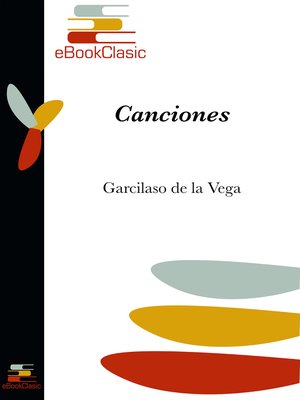 cover image of Canciones (Anotada)